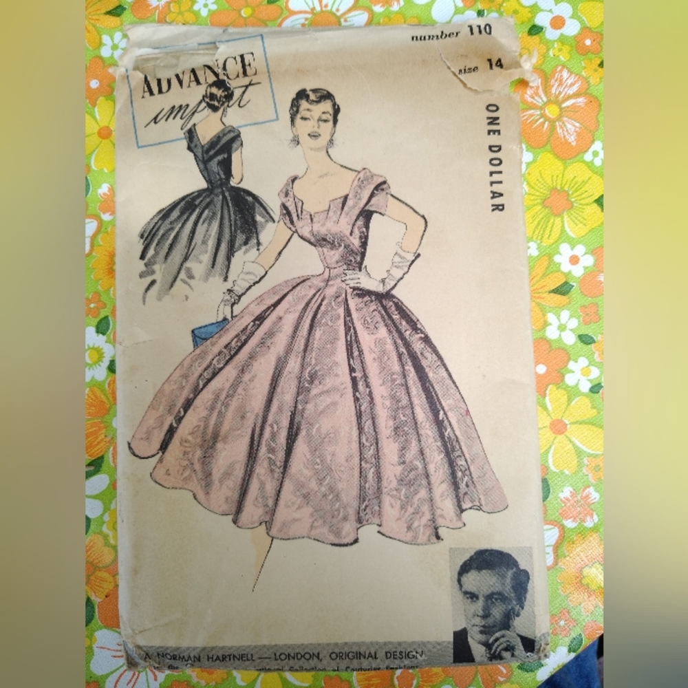 Vintage patterns 1940s-1990s new & used